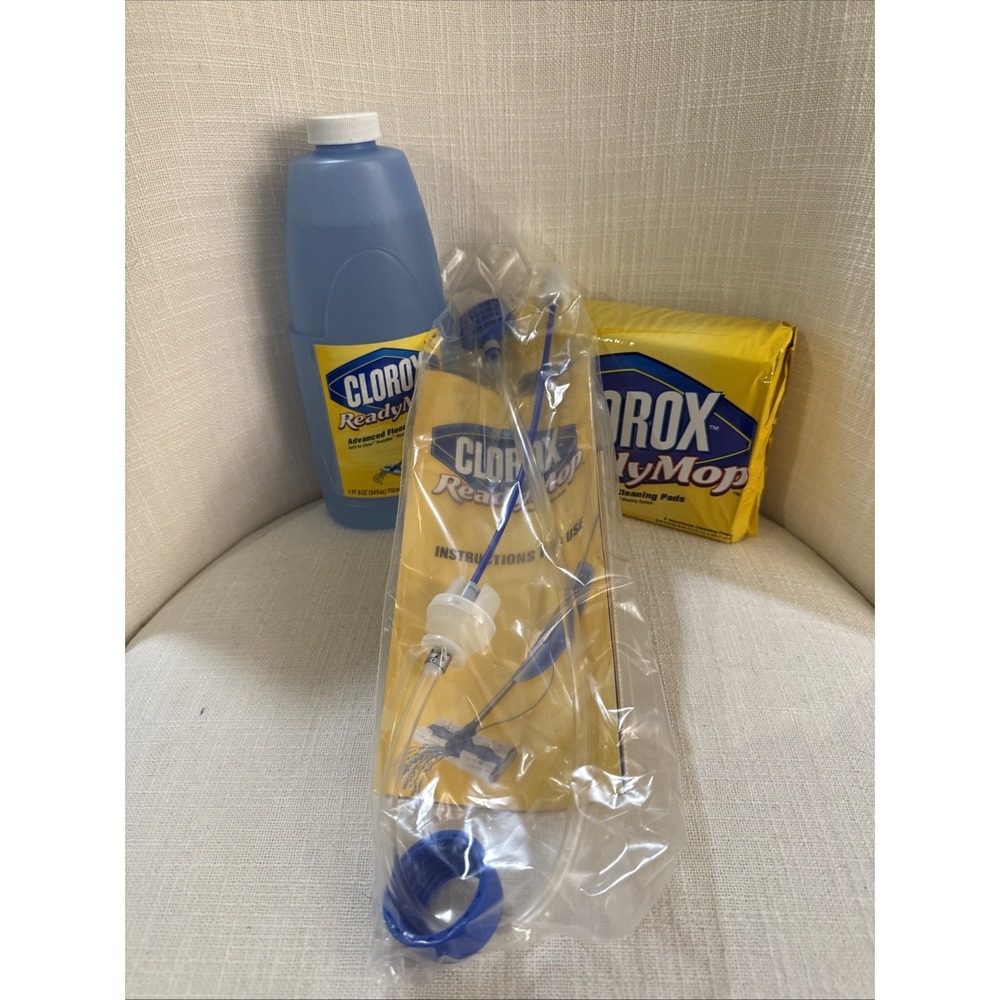 Clorox Ready‎ Mop Floor Clean REPLACEMENT Bottle Cleaning Pads & Pump Mechanism